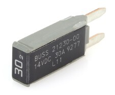 EL.21230.00 30A SERIES 21230-00 MINI CIRCUIT BREAKER, TYPE II RESET, 30A, EATON'S BUSSMANN
